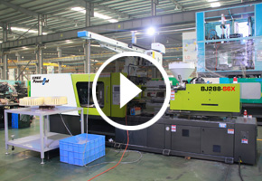 寶捷BJ288-S6X伺服節(jié)能注塑機(jī)一出32全自動生產(chǎn)、包裝一次性餐具透明叉子